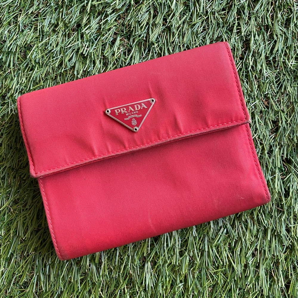 Red Prada Wallet